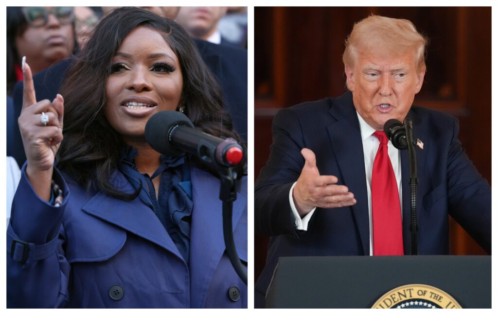Trump Comes For Rep. Crockett Again, But Check Out How She Responded