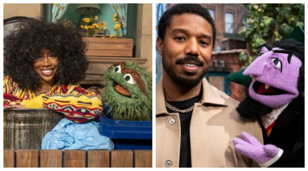 Black Celebs Who Stopped By Sesame Street Through The Years, Including SZA, Michael B. Jordan and More
