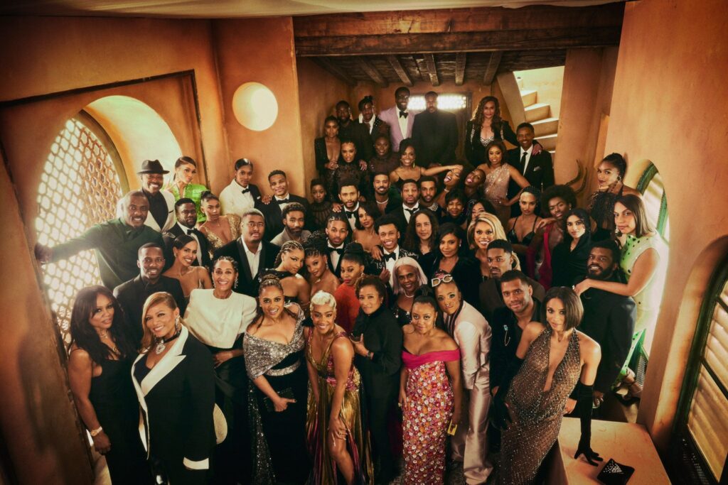 Our Black Hollywood Faves Took an Iconic Picture Together at the 2023 Vanity Fair Oscars Party