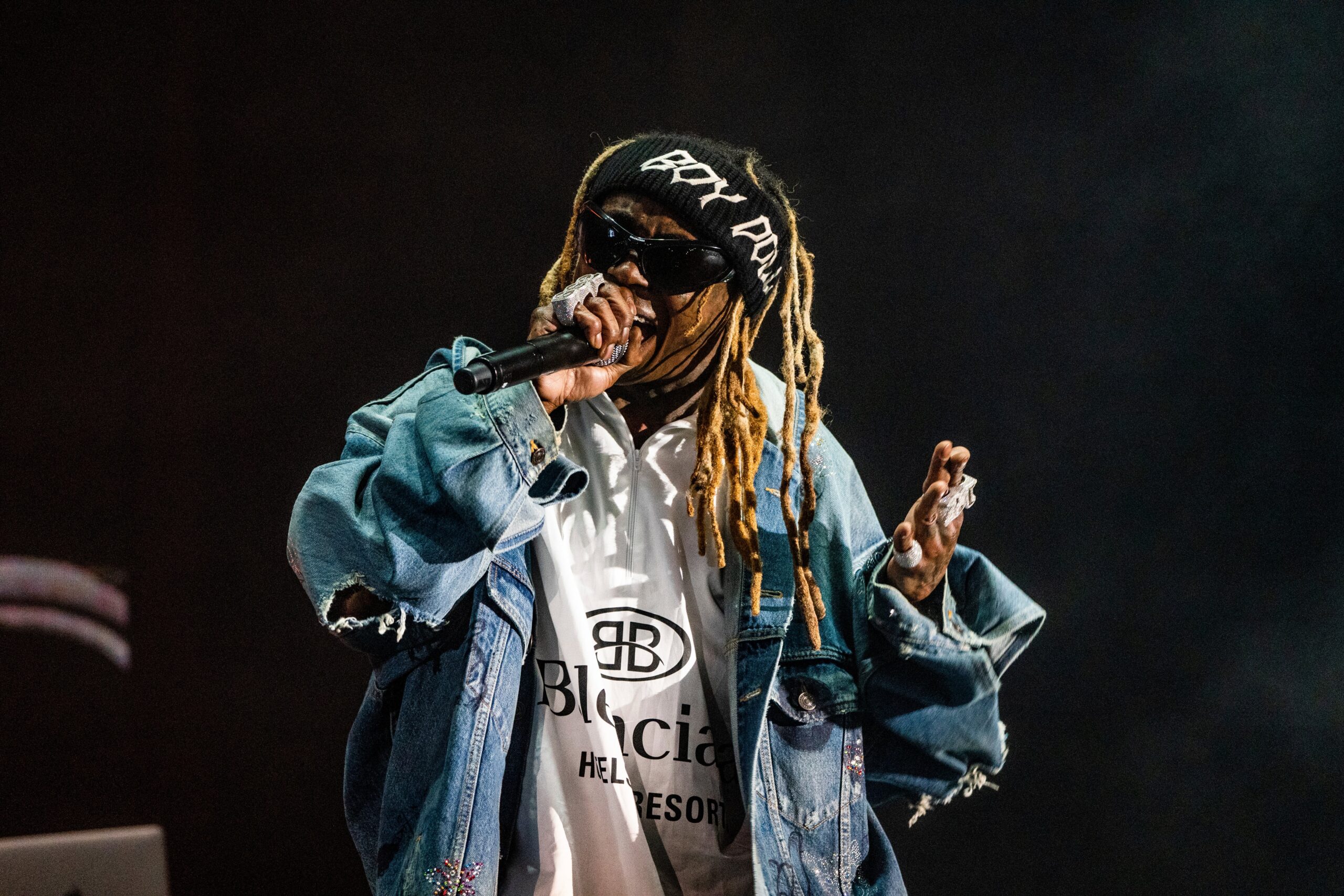 Lil Wayne performs during Lil Weezyana Fest on Saturday, Oct. 29, 2022, in New Orleans. Photo: AP Amy Harris