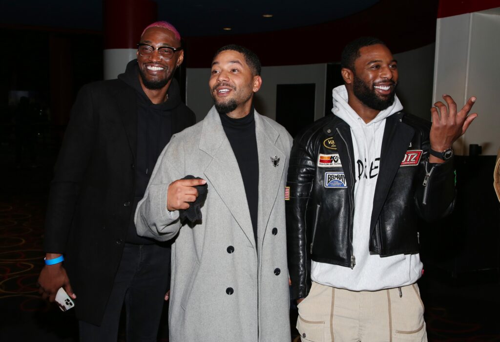 Jussie Smollett Reappears to Promote His New Movie