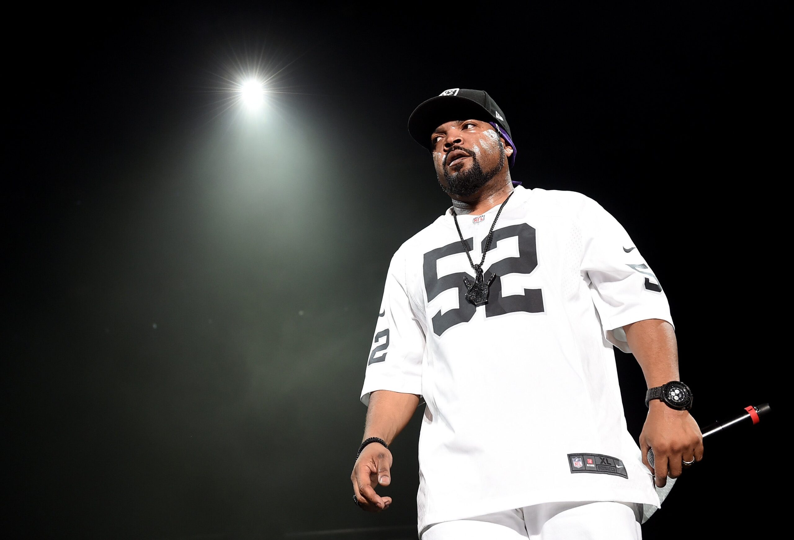 Recording artist Ice Cube performs onstage during day 2 of the 2016 Coachella Valley Music & Arts Festival Photo: Getty Images Kevin Winter