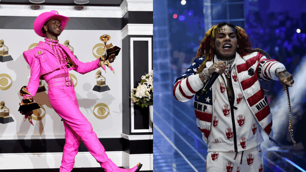 Lil Nas X Has the Horses and Receipts in the Back in Response to Tekashi69's Homophobia