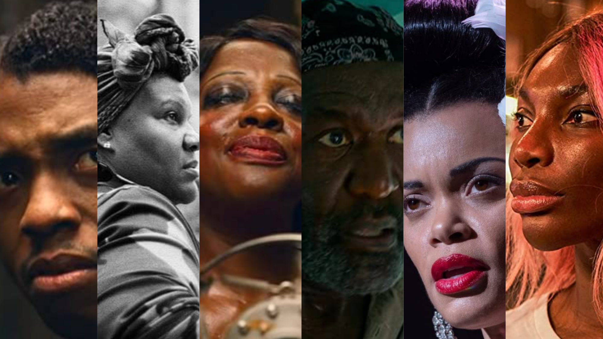 Ma Rainey’s Black Bottom (2020), The Forty-Year-Old Version (2020), Da 5 Bloods (2020), The United States vs. Billie Holiday (2021), I May Destroy You (2020) Photo: Netflix