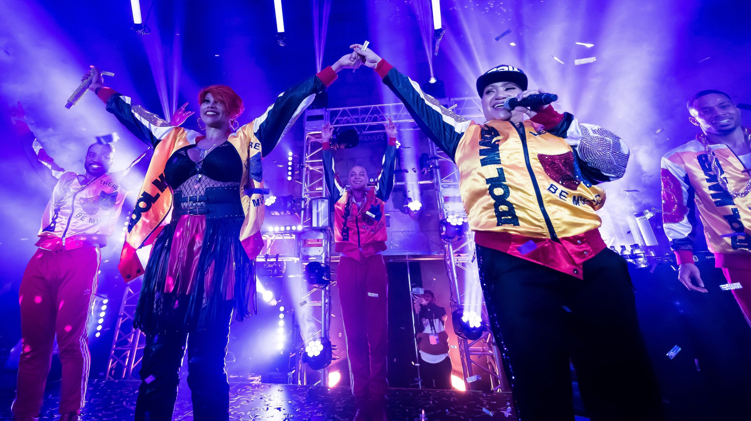 Salt-N-Pepa perform during the NGV Gala 2019 on November 30, 2019. Photo: Getty Images Naomi Rahim/Getty Images for NGV