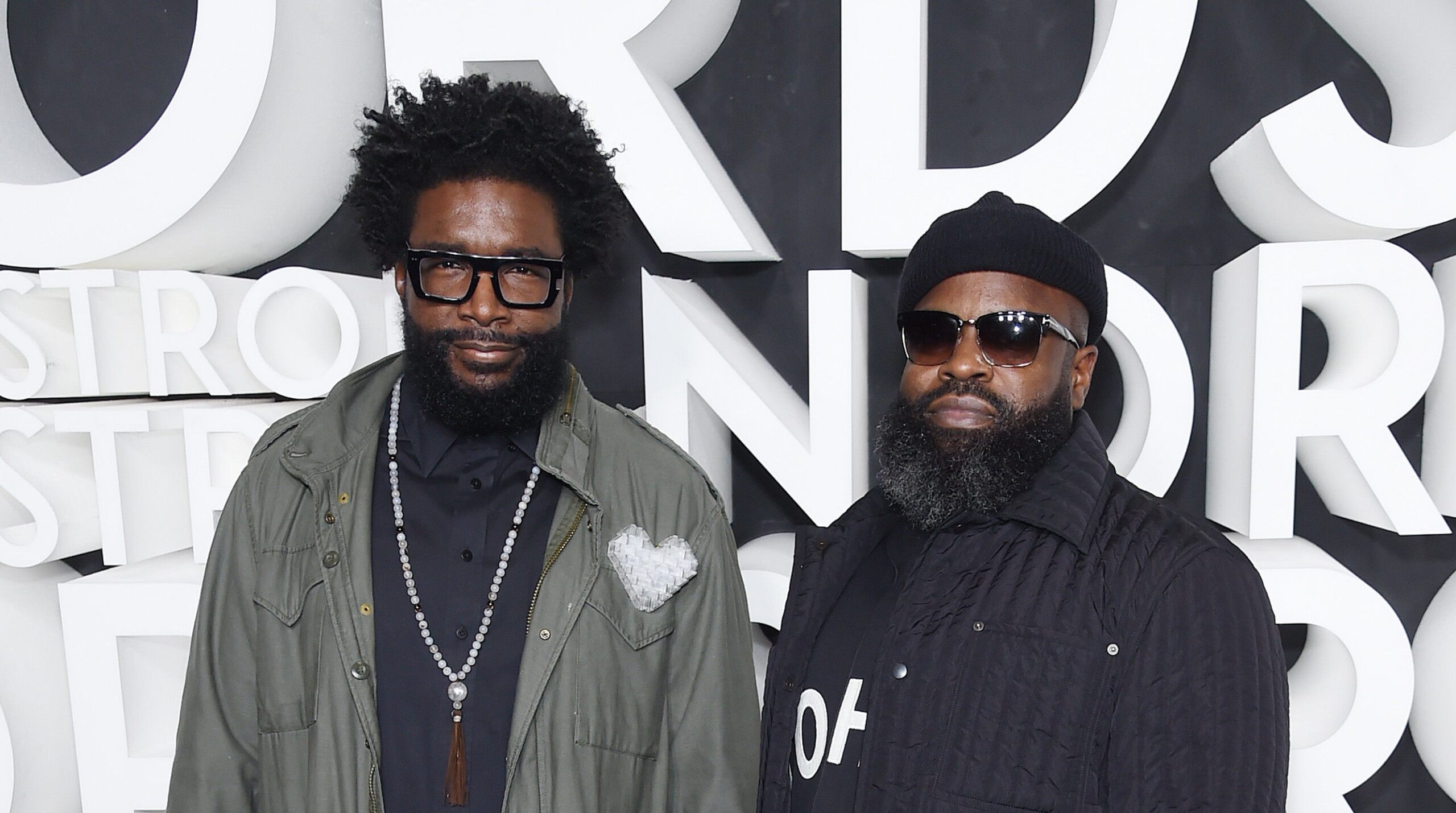 Questlove, left, and Black Thought of The Roots attend the Nordstrom NYC Flagship Opening Party on October 22, 2019, in New York City. Photo: Getty Images for Nordstrom Jamie McCarthy
