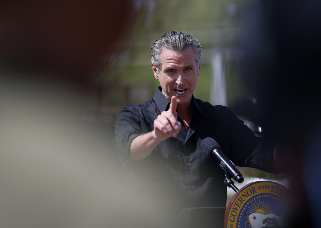 Why Gavin Newsom Might Be the White Dude Who Can Stand Up to Trump