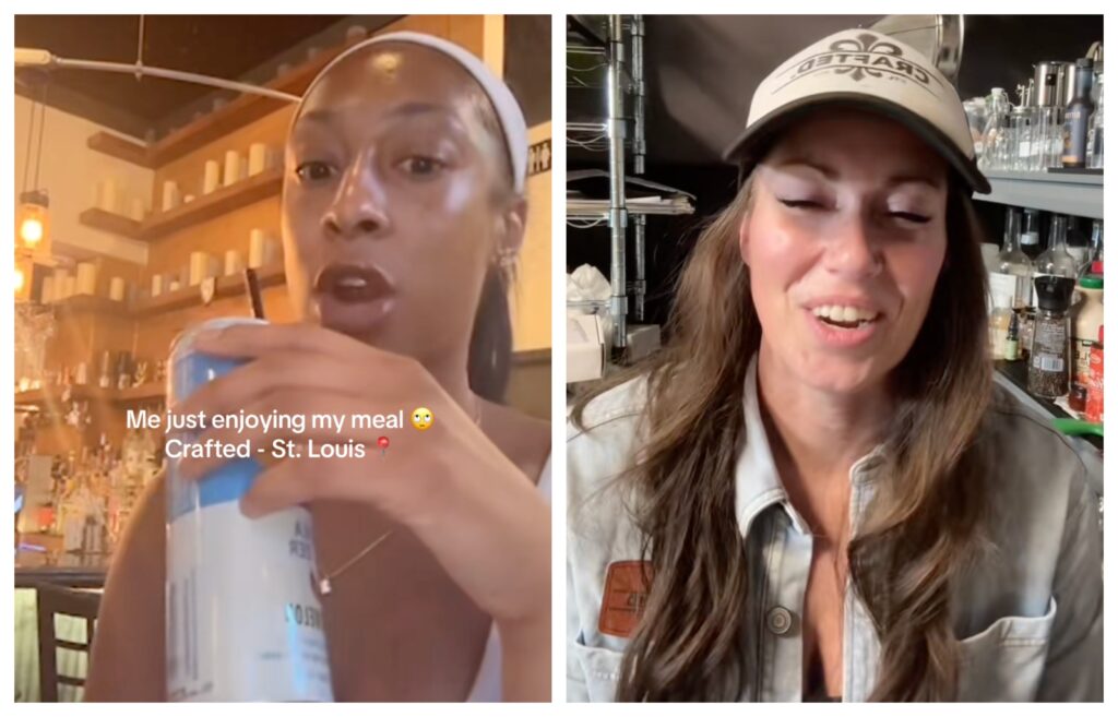 A White Waitress at a St. Louis Restaurant Calls a Black Woman Customer the B-Word on Video, and It Only Gets Worse From There…