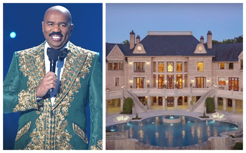 Steve Harvey’s Gorgeous $15 Million Once Owned by Tyler Perry