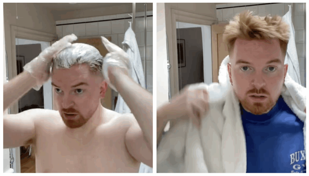 A White Male TikToker Decided To Use Black Hair Relaxer… The Results Will Surprise You
